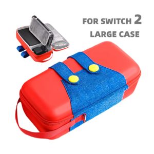 Túi đựng máy cỡ lớn (đựng Dock + sạc) phiên bản Mario cho máy Nintendo Switch 2