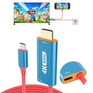 Cáp xuất hình Type C JSAUX PD 100W / 4K@60Hz cho Switch 2